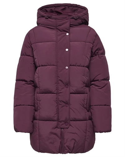 JDY - JDYWonder Long Hood Puffer Jakke - Fig